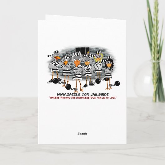 Carte Prison Jailbird (Dos)