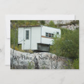 Carte privée Funny Changement d'adresse - Camper p (Devant)