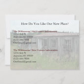 Carte privée Funny Changement d'adresse : Nouvelle (Dos)
