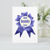 Carte Prix Best Daddy Ever pour le Père (Debout devant)