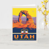 Carte Prix d'État | Utah (Fleur jaune)