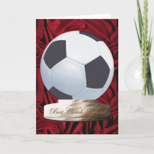 Carte Prix du meilleur entraîneur de football