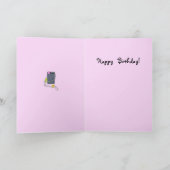 Carte Prix fabuleux d'anniversaire pour les voeux d'anni (Intérieur)