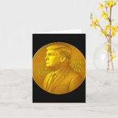 Carte Prix Trump pour la paix (Fleur jaune)