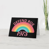 Carte Pro Abortion - Défendre Roe contre Wade II (Devant)