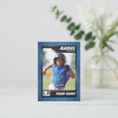 Carte PRO Baseball avec carte de commerce Stats Pl (Debout devant)