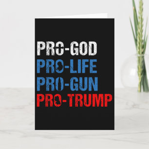 Carte Pro Dieu Pro Vie Pro Armes Pro Trump Chemise Patri