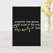 Carte Probablement juste aller Tintinnabuler une partie (Fleur jaune)