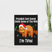 Carte Probably Just Going To Jingle Some Of The Way Funn (Devant)