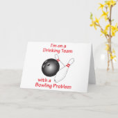 Carte Problème de bol (Fleur jaune)