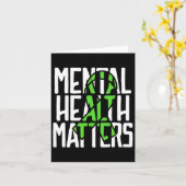 Carte Problèmes de santé Lutter contre la stigmatisation (Fleur jaune)