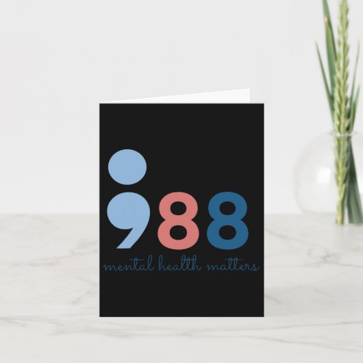 Carte Problèmes de santé mentale (Devant)