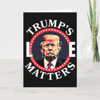 Carte Problèmes de vie de Trump Soutien politique pour D
