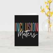 Carte Problèmes d'inclusion d'acceptation de sensibilisa (Fleur jaune)