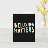 Carte Problèmes d'inclusion Éducation spéciale Autisme (Fleur jaune)