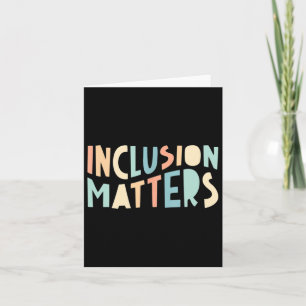 Carte Problèmes d'inclusion Éducation spéciale Autisme
