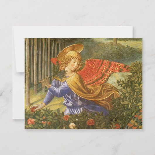 Carte Procession des Rois Mages Ange par Benozzo Gozzoli (Devant)
