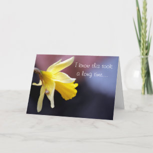 Carte Procrastination - Escargot Mail - Penser à vous