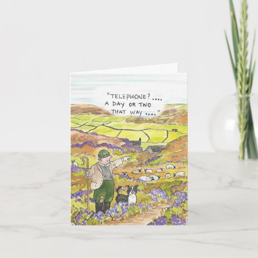 Carte Producteur de moutons Yorkshire (Devant)