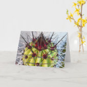 Carte Produits rouges d'épines (Fleur jaune)