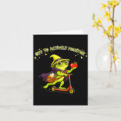 Carte Prof de frog drôle surveille activement la salle d (Fleur jaune)