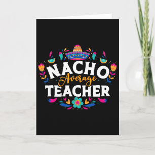 Carte Prof pas moyen Cinco De Mayo Mexicain appariement