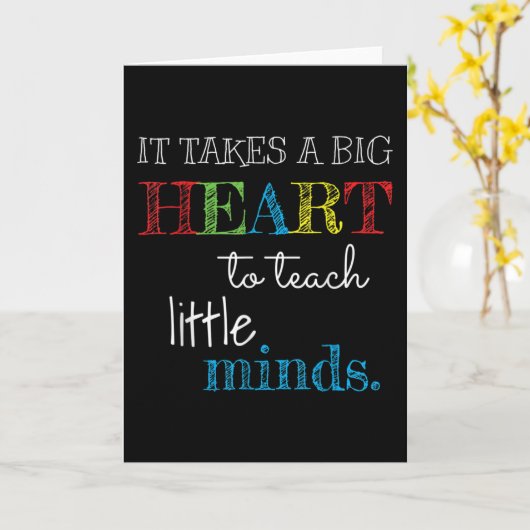 Carte Professeur - Appréciation de l'enseignant - Enseig (Fleur jaune)