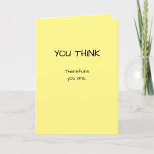 Carte Professeur complet Félicitations Vous Pensez Donc
