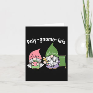 Carte Professeur de mathématiques Polygnomeials