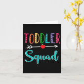 Carte Professeur De Squad De Retour À L'École (Fleur jaune)