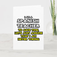 Professeur D'Espagnol...Supposons Que Je Ne Me Tro