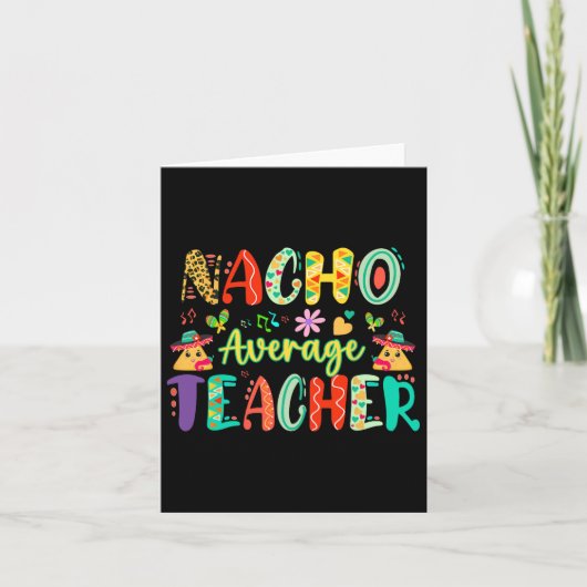 Carte Professeur pas moyen (Devant)