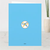 Carte Professeur Super Héros Merci (Dos)