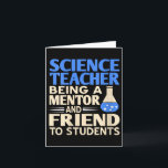 Carte Professeure de sciences pour femmes et mentor et a<br><div class="desc">Professeure de sciences pour femmes et mentor et amie des étudiants Humour col V</div>