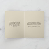 Carte Profession catholique traditionnelle de foi RCIA (Intérieur)