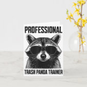 Carte Professional Trash Panda Trainer (Fleur jaune)