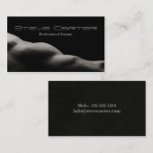 carte professionnelle de formateur personnel / cul (Devant / Derrière)