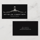 carte professionnelle de formateur personnel / cul (Devant / Derrière)