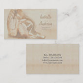 Carte professionnelle de théâtre de studio de (Devant / Derrière)