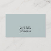 Carte professionnelle de théâtre de studio de (Dos)