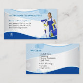 Carte professionnelle d'entreprise de services de (Devant / Derrière)