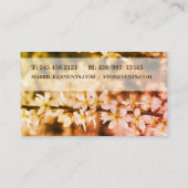 Carte professionnelle élégante (Dos)