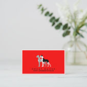 Carte professionnelle Great Dane Boston Mantle (Debout devant)