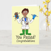 Carte professionnelle Médicale (Fleur jaune)