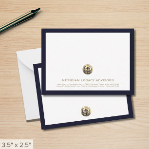 Carte professionnelle personnalisée Gold Logo