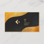 Carte professionnelle Premium Royal Gold (Dos)