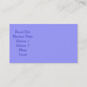 Carte professionnelle/profil Kandinsky Paining (Dos)