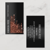 Carte professionnelle VIP Event Planner DriBrown (Devant / Derrière)