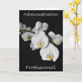 Carte Professionnels de l'administration Fleurs de jour (Fleur jaune)