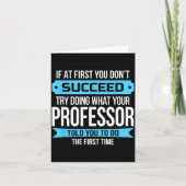 Carte Professor Funny Appreciation Gift (Devant)